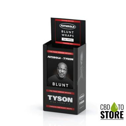 Tyson 2.0 x Futurola The Toad Blunt Wraps - Pack of 1 - Display of 25 Packs (MSRP $4.00 Each)