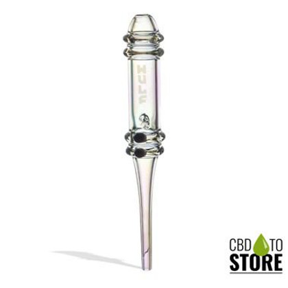 Wulf Mods Spike Nectar Collector Dab Straw - 6 Inches - Assorted Colors - Display of 15 (MSRP $14.99 Each)