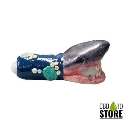 Clay Themed Shape Hand Pipe Spoon - 160 Grams - 5 Inches (MSRP $15.00)