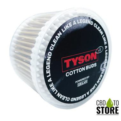 Tyson 2.0 Cotton Buds Extra Thick - Pack of 300 (MSRP $10.00)