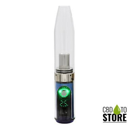 ELF Gnome Dome 500mAh Mini Device Rig & 510 Cart Battery With Digital Screen - Assorted Colors - Display of 5 (MSRP $20.00 Each)
