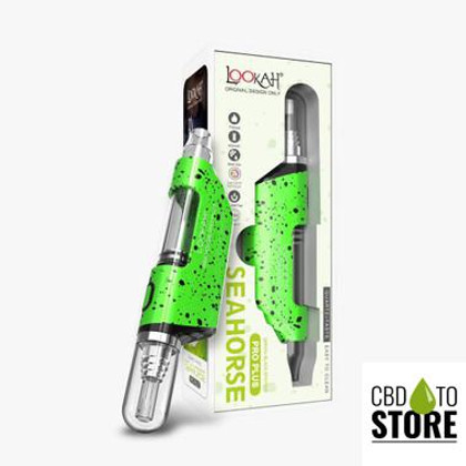 Lookah Seahorse Pro Plus Spatter Edition 650mAh Variable Voltage Dab Pen Vaporizer (MSRP $58.00)