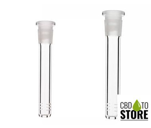 Glass Frosted Top Flush Fit Diffused Downstem - Assorted Colors [DOS-001] (MSRP $2.50)