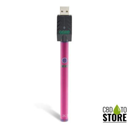 Ooze Twist Slim Pen 2.0 Flex Temp 320mAh Battery With USB Charger & Dual Charging Ports (MSRP $19.99)