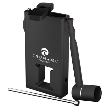 Tsunami Premium Aluminum Dugout Pro + Pipe - Black