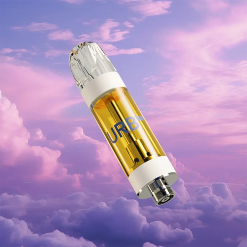 URB Fly High Flight Fuel 710 Delta 8 + HHC + HHCP + Live Resin Disposable Vape Cartridge 2G - Display of 6 - Sugar Cookie (Hybrid)