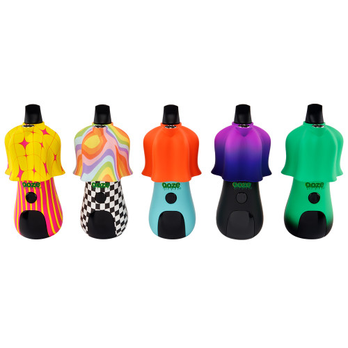 Ooze Shroom Character 650mAh Dual 510 Cartridge Vape Battery With Digital Screen Ooze Shroom Character 650mAh Dual 510 Cartridge Vape Battery With Digital Screen