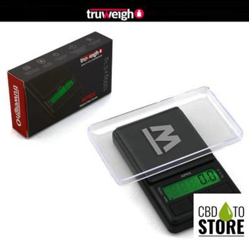 Truweigh APEX Digital Mini Scale - 1000g x 0.1g (MSRP $13.99)