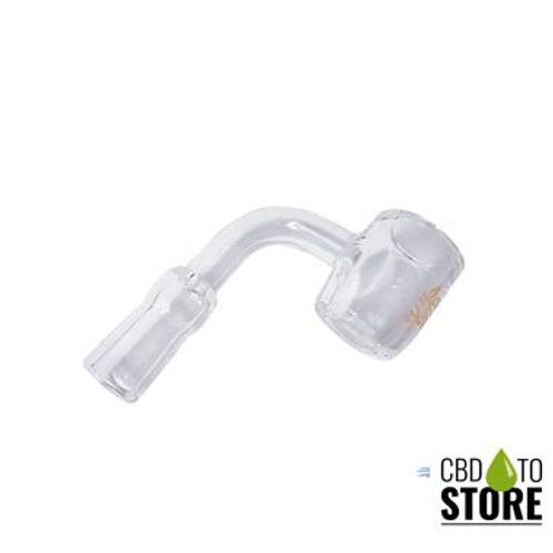 Oath Flat Top Banger Nail With Clear Joint - 14mm - 90 Degree Angle (MSRP $10.00) Oath Flat Top Banger Nail With Clear Joint - 14mm - 90 Degree Angle (MSRP $10.00)