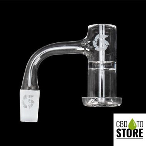 Glass House Turbo Beveled Top Terp Base Quartz Banger With Frosted Joint Kit (MSRP $40.00) Glass House Turbo Beveled Top Terp Base Quartz Banger With Frosted Joint Kit (MSRP $40.00)
