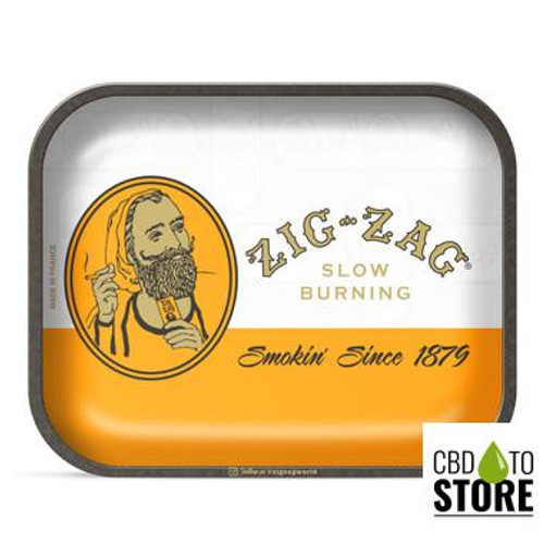 Zig-Zag Metal Rolling Tray - Large (MSRP $15.00) Zig-Zag Metal Rolling Tray - Large (MSRP $15.00)