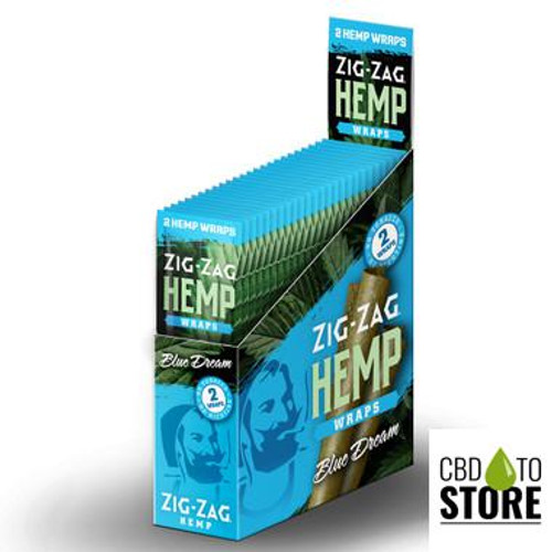 Zig-Zag Natural Hemp Wraps - Pack of 2 - Display of 25 Packs (MSRP $1.50) Zig-Zag Natural Hemp Wraps - Pack of 2 - Display of 25 Packs (MSRP $1.50)