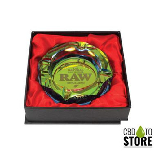 RAW Prism Glass Ashtray (MSRP $15.00)
