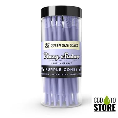 Blazy Susan Purple Premium Pre-Rolled Cones (MSRP $1.00 - $9.99 Each)