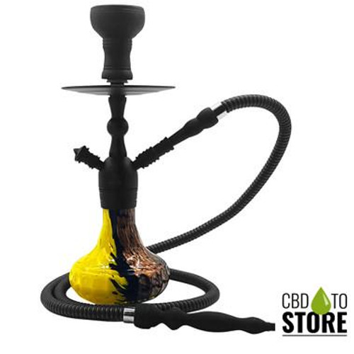 Pharaohs Spirit 16 Inch Single Hose Hookah (MSRP $60.00)