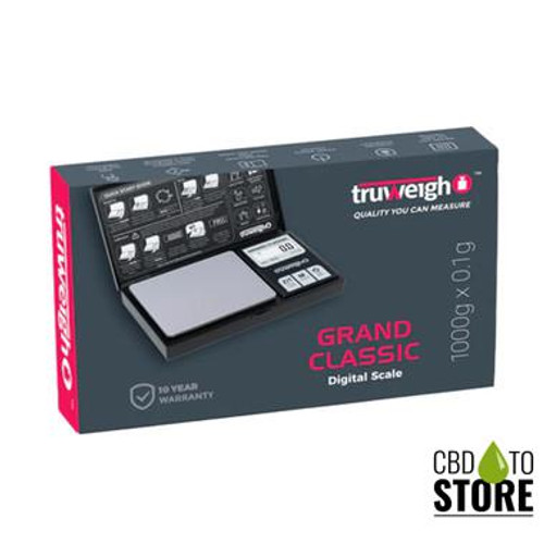 Truweigh Grand Classic Digital Scale 1000g x 0.1g (MSRP $10.00)