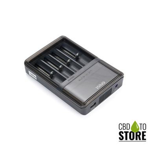 Efest LUC V4 Elite - Quad Slot HD LCD Battery Charger (MSRP $40.00)