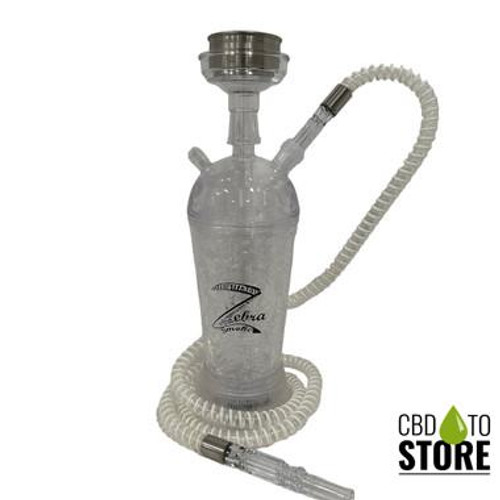 Zebra Smoke Mini Cooper 12 Inch Single Hose Hookah With LED Lights - Assorted Colors (MSRP $15.00) Zebra Smoke Mini Cooper 12 Inch Single Hose Hookah With LED Lights - Assorted Colors (MSRP $15.00)