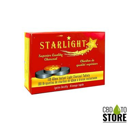 Starlight 40MM Instant Hookah Light Charcoal Tablets (MSRP $17.00) Starlight 40MM Instant Hookah Light Charcoal Tablets (MSRP $17.00)