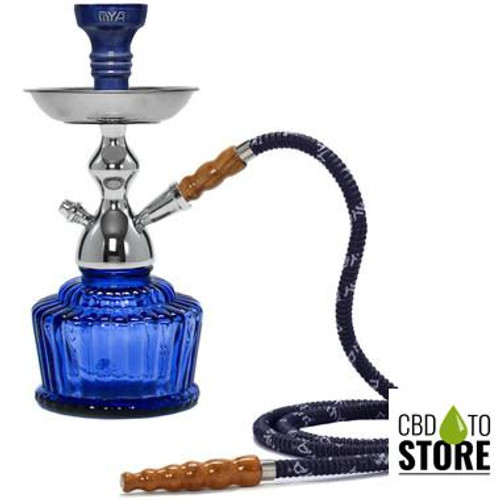 MYA QT 14 Inch Single Hose With Cage Hookah (MSRP $60.00) MYA QT 14 Inch Single Hose With Cage Hookah (MSRP $60.00)