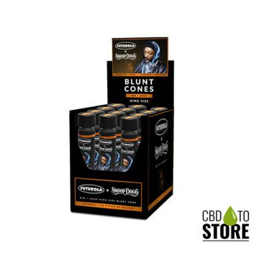 Snoop Dogg x Futurola Gin + Juice King Size Blunt Cones - 1ct Tube - Display of 12 Tubes (MSRP $5.00 Each)