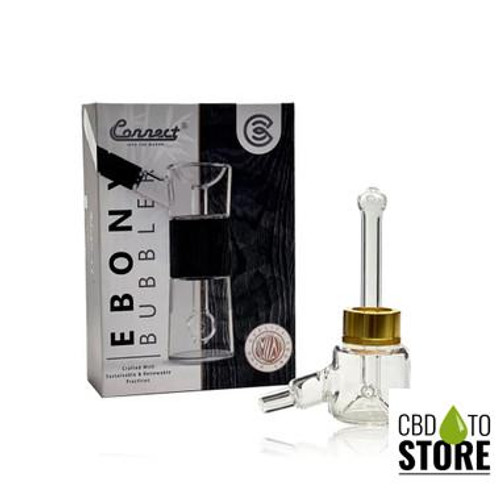 Connect Bubbler Glass Portable Design - 125 Grams - 4.5 Inches (MSRP $50.00)