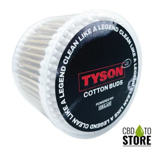 Tyson 2.0 Cotton Buds Extra Thick - Pack of 300 (MSRP $10.00)