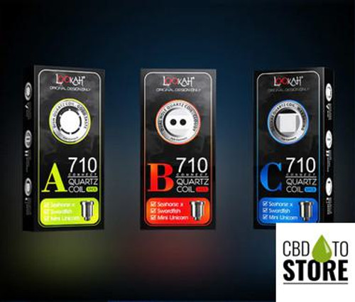 Lookah 710 Connect Quartz Replacement Coils - Pack of 5 (MSRP $40.00)
