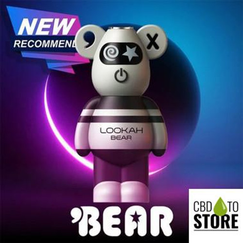 Lookah Bear 500mAh Variable Voltage 510 Thread Device Pen Battery - Display of 5 (MSRP $25.00-$30.00 Each) Lookah Bear 500mAh Variable Voltage 510 Thread Device Pen Battery - Display of 5 (MSRP $25.00-$30.00 Each)