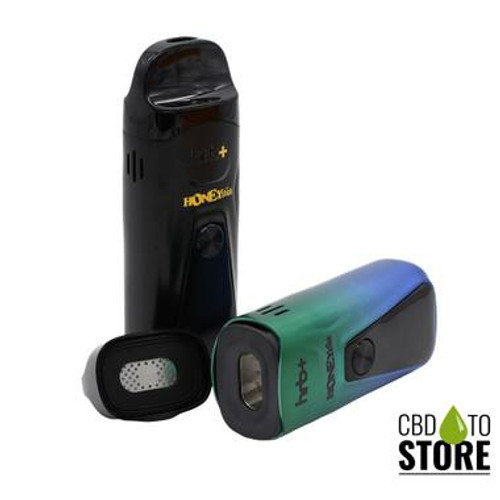 HoneyStick HRB+ 2-in-1 1000mAh Herb & Dab Device Pen Vaporizer With LED Screen (MSRP $90.00)