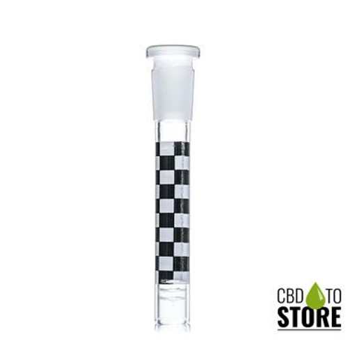 Dragon Glass Diffused Downstem Frosted Joint - Pack of 5 - Assorted Colors [DOS-024] (MSRP $3.00 Each)