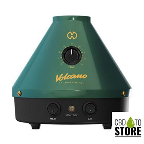 Volcano Classic Desktop Dry Herb Vaporizer With Easy Valve Starter Kit By Storz & Bickel - Green - 25 Years Edition (MSRP $499.00)
