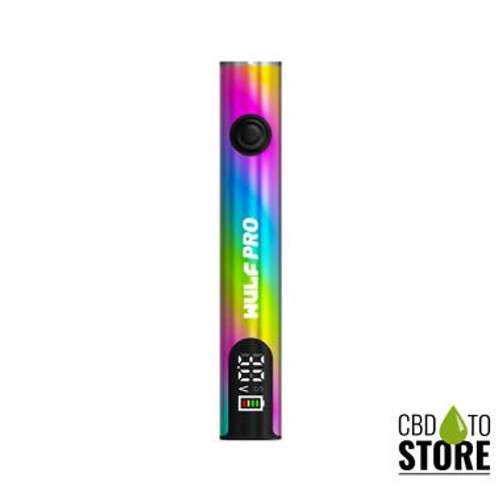 Wulf Mods Wulf Pro 400mAh VV 510 Cartridge Vaporizer Battery - Assorted Colors - Display of 15 (MSRP $18.99 Each)