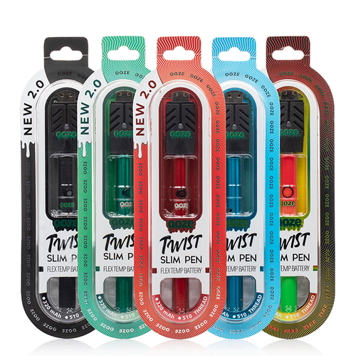 308 of 5293
Ooze Twist Slim Pen 2.0 Flex Temp 320mAh Battery With USB Charger & Dual Charging Ports