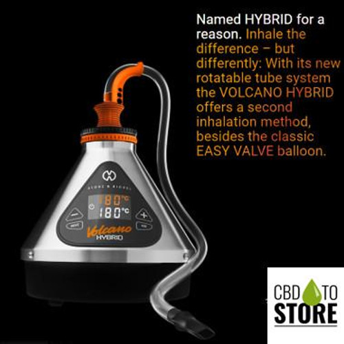 Volcano Hybrid Desktop Vaporizer With Easy Valve Starter Kit by Storz & Bickel - Silver Edition (MSRP $699.00) Volcano Hybrid Desktop Vaporizer With Easy Valve Starter Kit by Storz & Bickel - Silver Edition (MSRP $699.00)