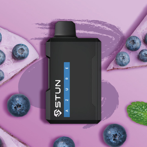 Stun Elite THC-A Exotic Blend Premium Concentrate Disposable Vape 3G - Display of 5 - Blueberry Upside-Down Cake - Azure (Indica) Stun Elite THC-A Exotic Blend Premium Concentrate Disposable Vape 3G - Display of 5 - Blueberry Upside-Down Cake - Azure (Indica)