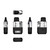Half Bak'd Sumo Rosin Blend Delta THC-P + THC-H + THC-A Disposable Device 5G With LED Screen - Display of 5 - Butter Beer (Hybrid)