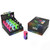 Luzid Pixel 550mAh VV 510 Cartridge Vape Mod Battery With LCD Screen - Assorted Colors - Display of 16 - Paint Edition (Blue Yellow, Matte Black, Neon, Pink Purple)