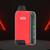 Luzid Sikret Pulse 1000mAh VV 510 Cartridge Device Mod Battery With Large LCD Screen - Display of 5 - Red
