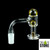 Dragon Glass Quartz Banger With Terp Slurper Vacuum With 3 Terp Pearls & Frosted Joint - 90 Degree Angle [DQF-015] (MSRP $40.00)