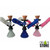 Zebra Smoke Jay 11 Inch Double Hose Hookah - Assorted Colors (MSRP $10.00)
