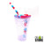 Silicone Slushy Cup To-Go 8 Inches Water Pipe - Assorted Colors (MSRP $19.99)