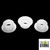 Pharaohs Large Clear Thick Hookah Base Grommet - Pack of 5 [W1912] (MSRP $2.00 Each)