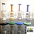 Glass Water Pipe Thick Base With 2 Tree Perc & Straight Neck - 726 Grams - 12 Inches [WCG30-0055] (MSRP $60.00)