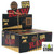 RAW Black W-Wide Pre-Rolled Tips - Pack of 18 - Display of 20 Packs (MSRP $5.00 Each)