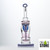 Shadow Glass Water Pipe Thick Base + Bent Neck & Circ Perc - 900 Grams - 14 Inches [SGC-005] (MSRP $77.00)
