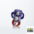 Shadow Glass Hand Pipe Crossed Eyes Creature Design Spoon - 5.5 Inches - 100 Grams - Assorted Colors [SGH-002] (MSRP $21.00)