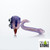 Shadow Glass Hand Pipe Crossed Eyes Creature Design Spoon - 5.5 Inches - 100 Grams - Assorted Colors [SGH-002] (MSRP $21.00)