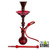 Zebra Smoke Egyptian 32 Inch Single Hose Hookah - Assorted Colors (MSRP $30.00)