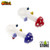 Gliizy Newborn Mushroom Glass Hand Pipe - 100 Grams - 4.3 Inches (MSRP $58.00)